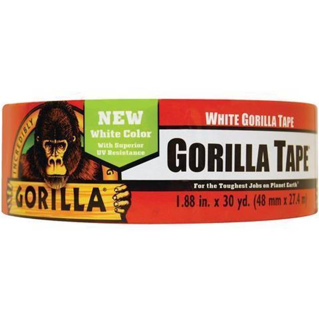 Gorilla  2 in. x 30 Yard White Duct Tape
