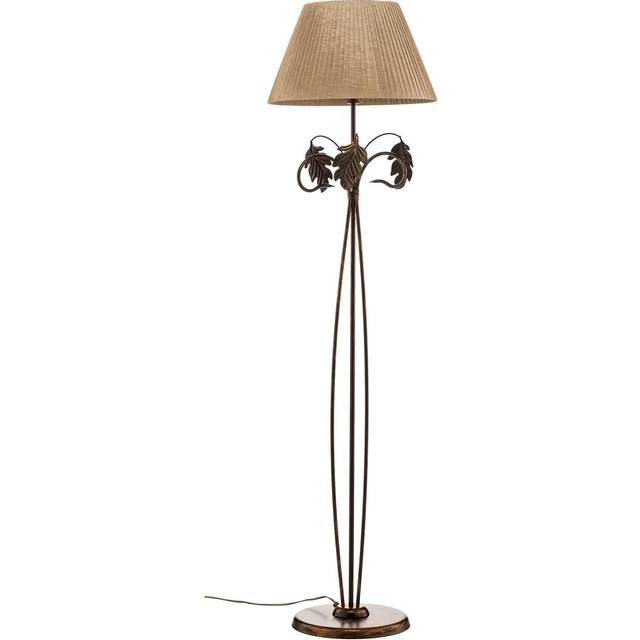 Onli - Quercia Floor Lamp With Tapered Shade, Bronze Green