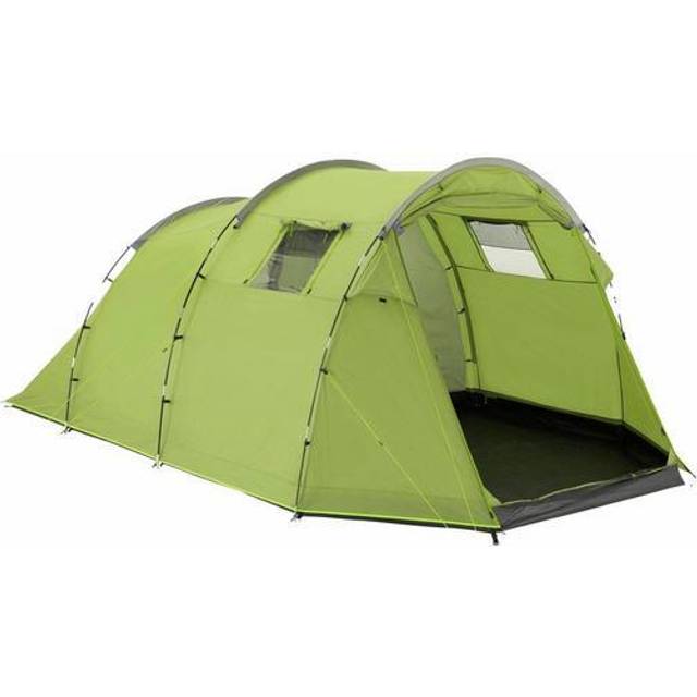 Eurohike Sendero 6 Tent for 6 People with Porch and Living Area, 6 Man, Easy to Pitch, Tunnel, Sewn In Groundsheet, Large and Spacious, Large Group or