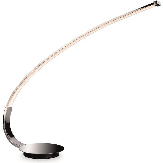 Firstlight Arco Modern Style LED Table Lamp 8.5W with On/Off Switch Warm White Chrome
