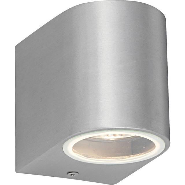 Ruano 1 Light Outdoor Flush Mount - Brushed Alloy (8cm H X 6.7cm W X 9.8cm D)