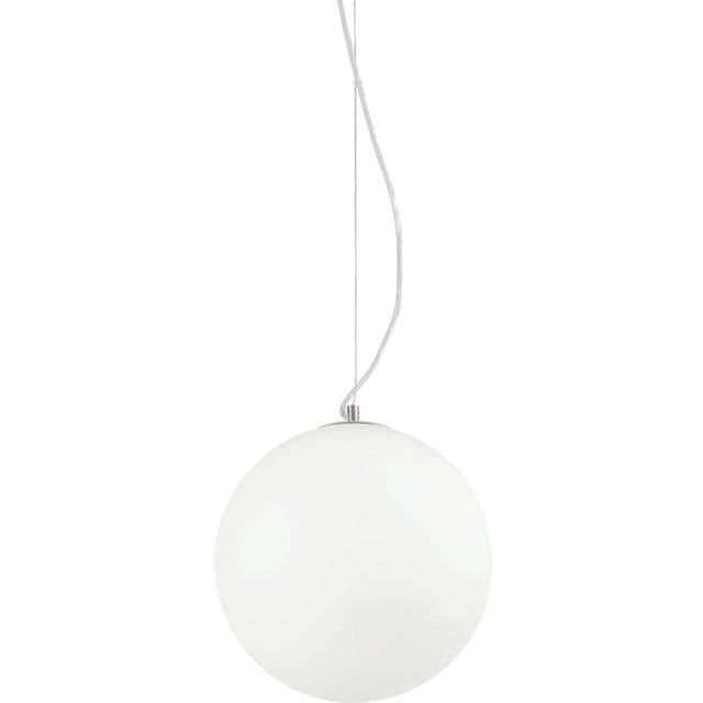 Mapa 30 Glass Ceiling Pendant Light - White