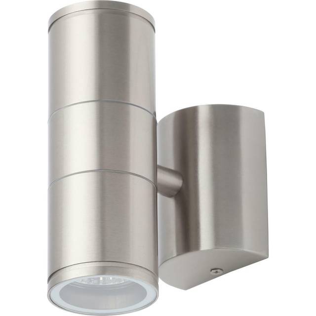 Forum Islay Up/Down GU10 Wall Light - Stainless Steel - CZ-29320-SST
