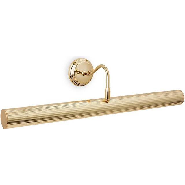 Firstlight Reeded Traditional Style 600mm Picture/Mirror Light Polished Brass