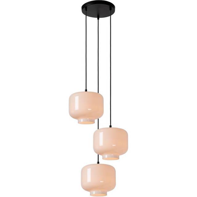 Lucide MEDINE - Cluster Pendant Light - Ø46cm - 3xE27 - Opal