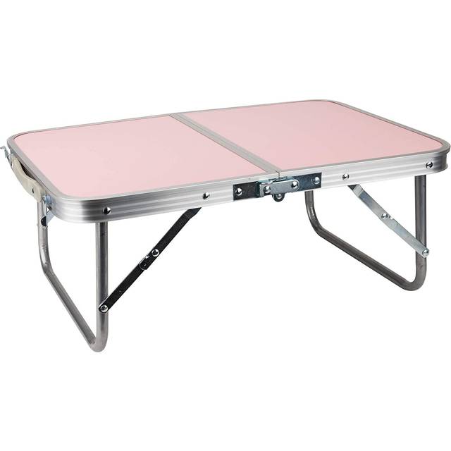 "Mind Reader Lap Desk Laptop Stand  Bed Tray  Collapsible  Dorm Room  Portable  Dorm  MDF  Metal  23.5"""""""" L x 16"""""""" W x 10"""""""" H  Pink"