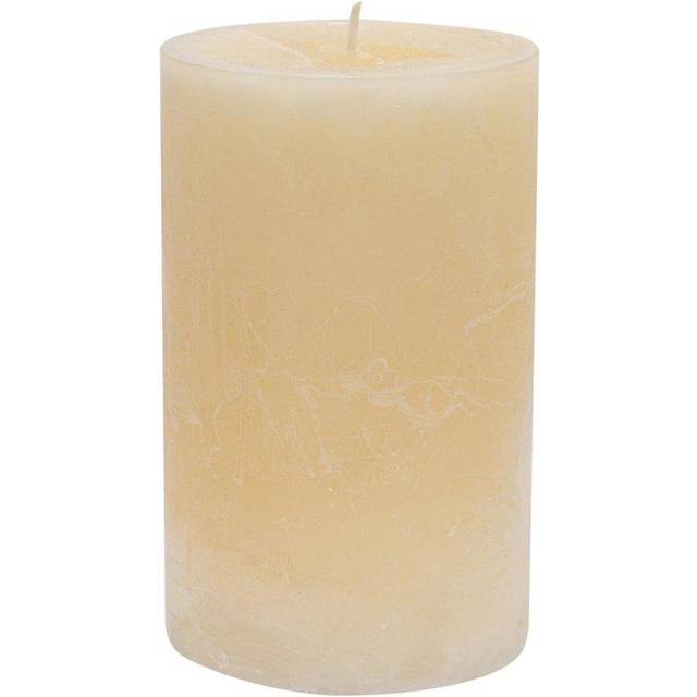 14.5cm Vanilla Round Pillar Candle