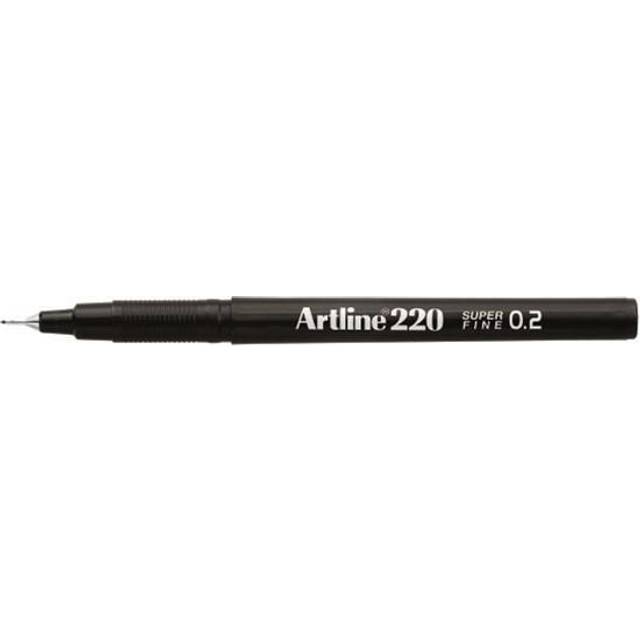 Artline Fineliner Superfine Pen 0.2mm (Box of 12)