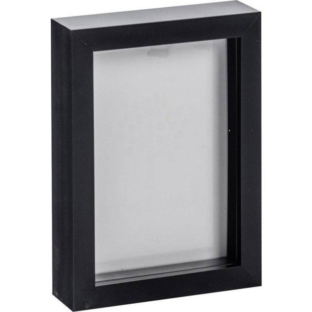 5" x 7" 3D Box Photo Frame - Black