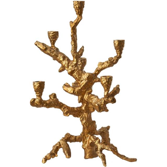POLSPOTTEN Apple tree ljusstake S 32,5 cm Guld