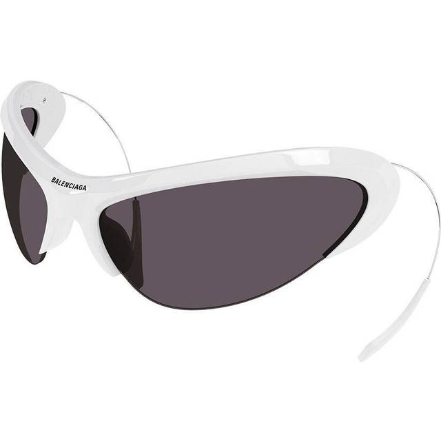 Balenciaga BB 0232S 003, RECTANGLE Sunglasses, UNISEX - White