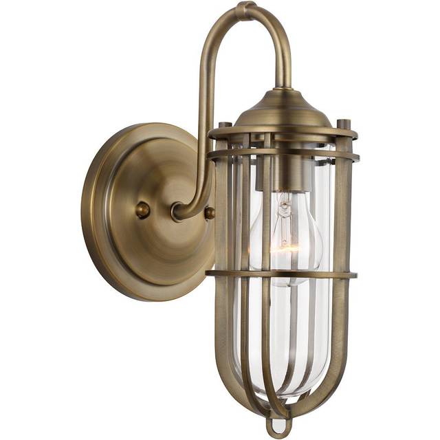 Feiss QN-URBANREST1 Urban Restoration 1 Light Bathroom Wall Light Dark