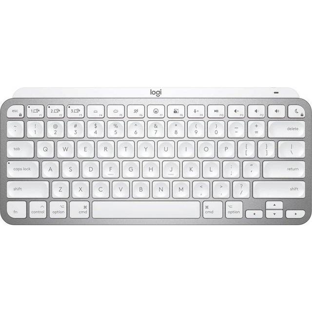 Logitech MX Keys Mini för Mac – Bluetooth-tangentbord in Ljusgrå, UK English (Qwerty)