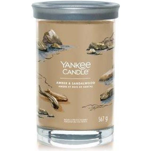 Yankee Candle Signature Large Tumbler Amber & Sandalwood 567 g
