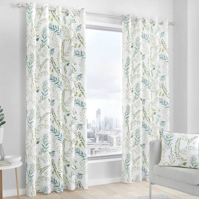 Fernworthy Eyelet Room Darkening Curtains (229 W x 229 D cm)