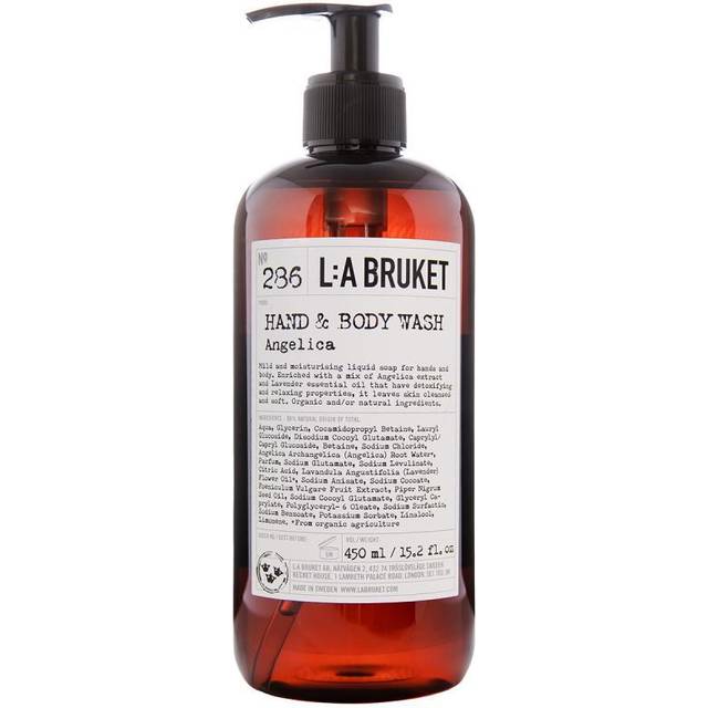 L:A Bruket 286 Hand & Body Wash Angelica 450ml