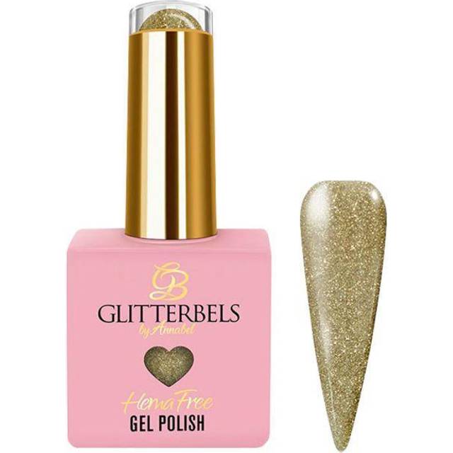 Glitterbels Hema Free Gel Polish - Champagne Sparkle 8ml (HGEL047)