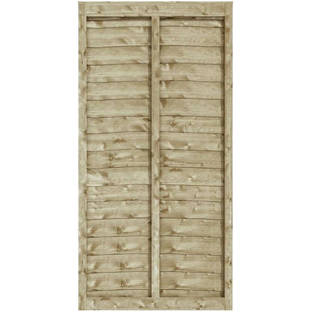 Rowlinson Garden Products 6ft High 1830mm Rowlinson Traditional Square Lap Gate - Pressure Treated