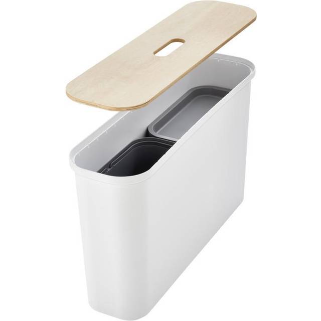 Collect 'Slim Box Set' with Wooden Lid - White