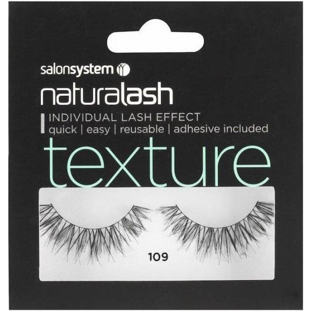 Salon System Naturalash 109 Black Texture Strip Lashes