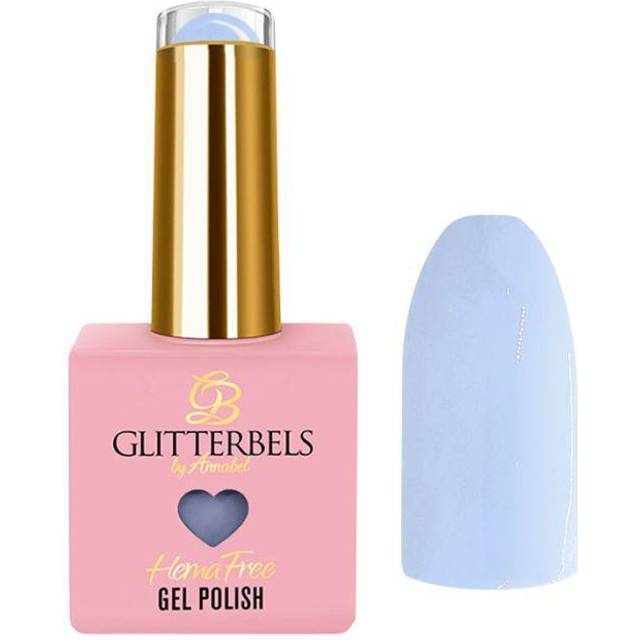 Glitterbels Hema Free Gel Polish - Pastel Blue 8ml (HGEL158)