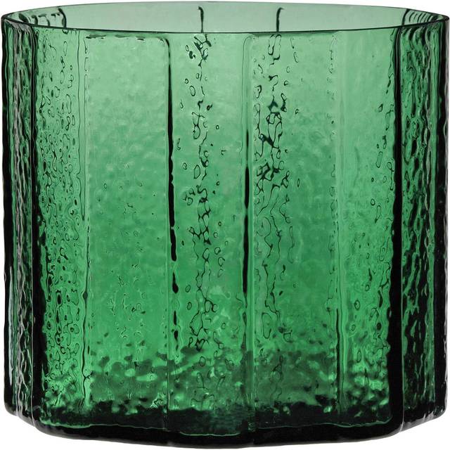 Hübsch - Emerald Vas 20 Cm - Grön
