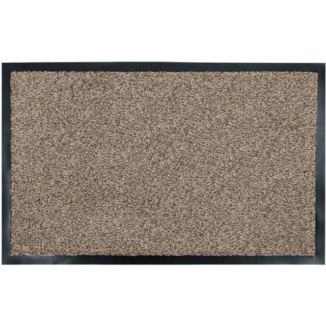 JVL Admiral Fibre Mat Stone 50 x 80cm - JVL Homewares
