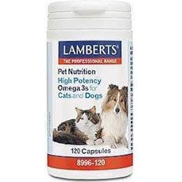 Lamberts High Potency Omega 3s for Cats & Dogs 120 Capsules