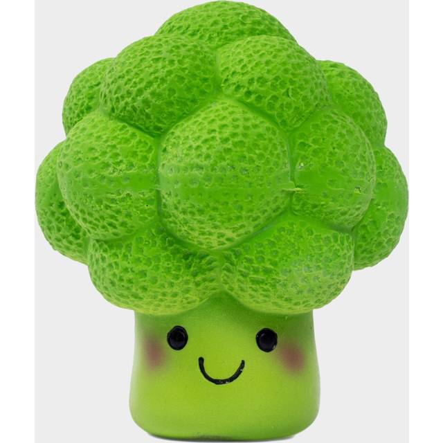 Latex Dog Toy Small Broccoli, Green - One Size