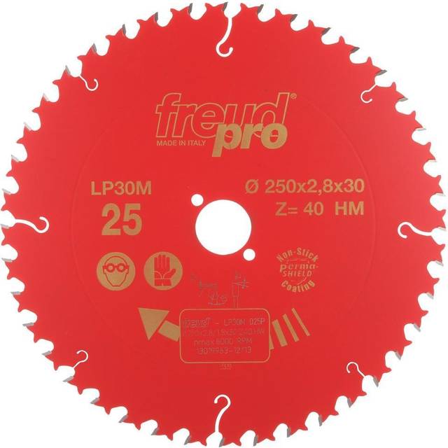Freud LP30M General Purpose Circular Saw Blade 250mm 40T 30mm