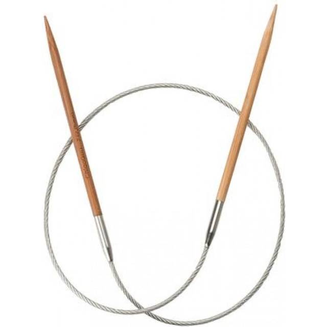 ChiaoGoo Bamboo Rundstickor Bambu 80 cm 4 mm Patina