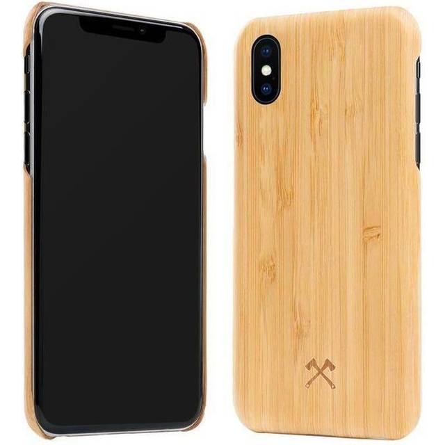 Woodcessories - Kompatibel med iPhone Xs Max från naturligt trä - EcoCase Slim (Bambú) fodral