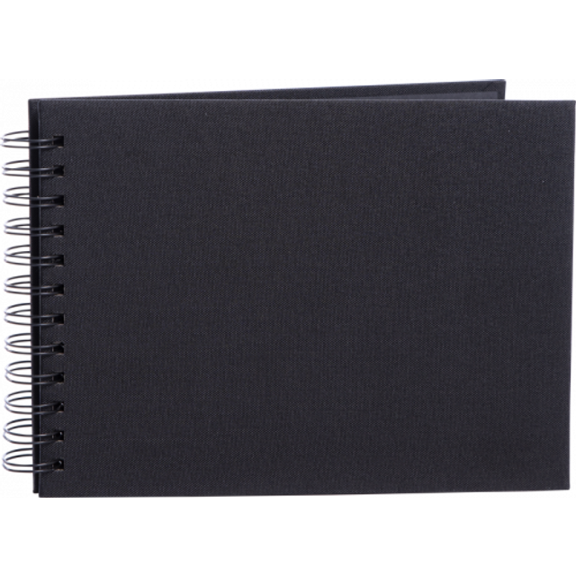 Focus Base line canvas Klistra-in svarta blad 23x27 Svart