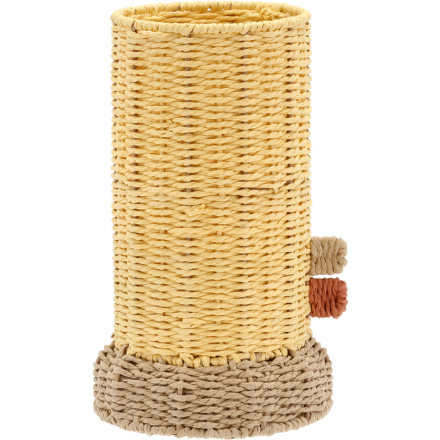 Styles Vas från Villa Collection - Ljusgul färg - Papper
