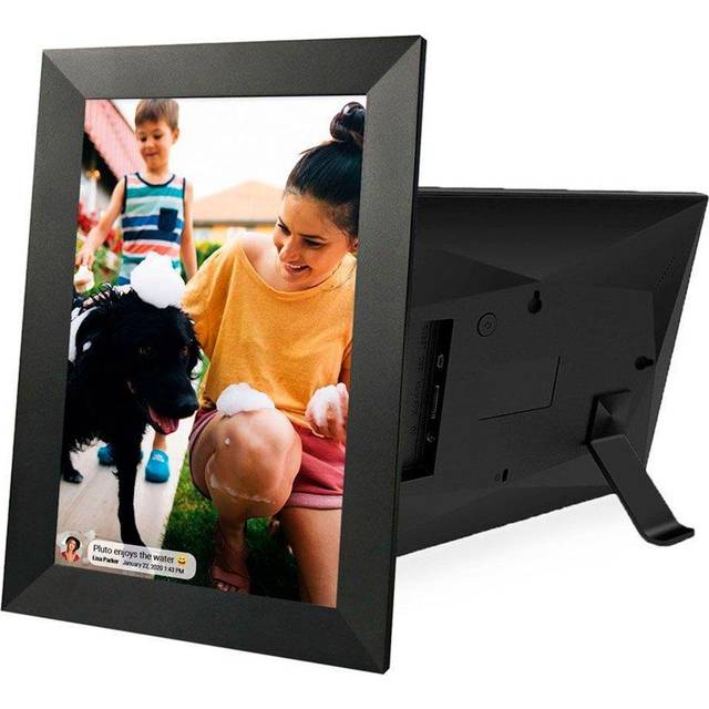 Lippa 10″, Frameo Digital Billedram, Vit
