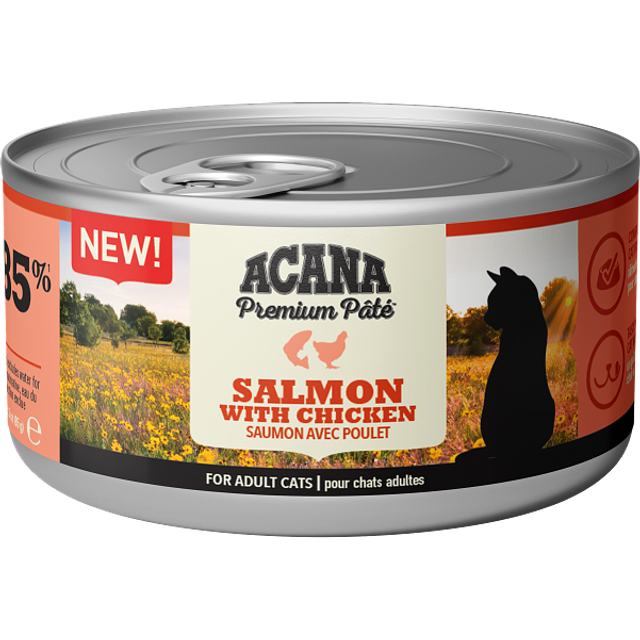 Acana Premium Paté Lax & Kyckling 8x85g - Kattmat (8x85 g)