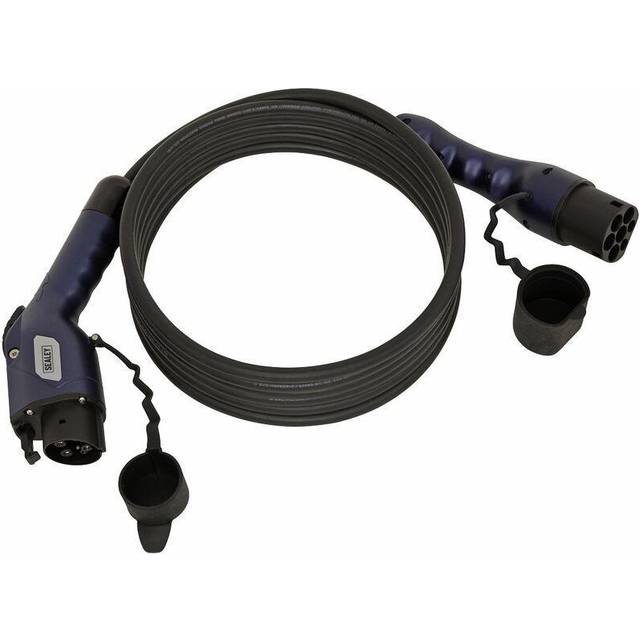 Sealey EVCC1216 EV Charging Cable Type 1 to Type 2 16A 5m