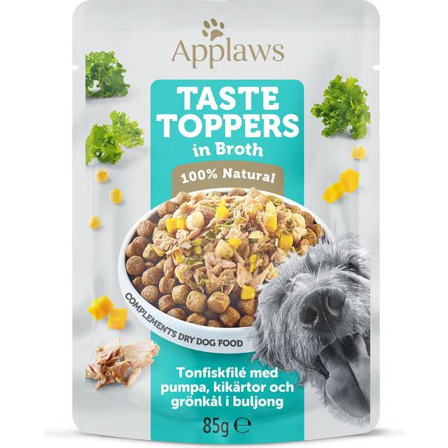 APPLAWS Taste Toppers Tonfiskfilé, pumpa, grönkål i buljong 85 g