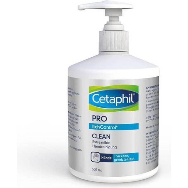Cetaphil Pro ItchControl Clean Mild Flydende Håndsæbe 500 ml 500ml