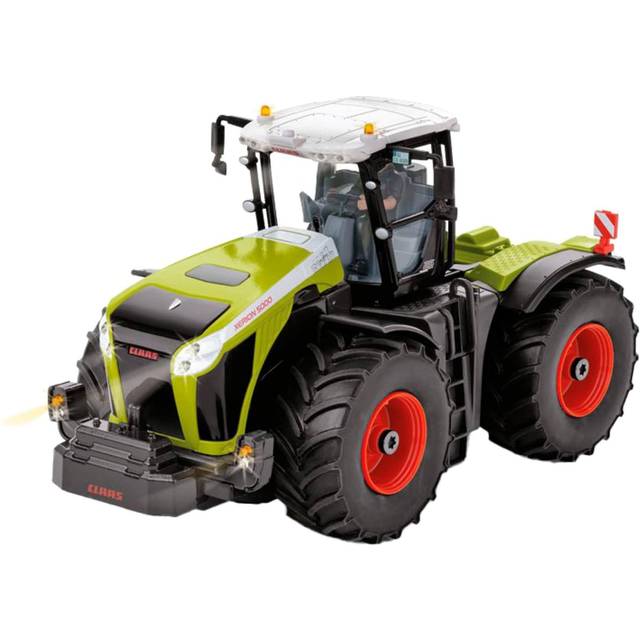 siku 6788, Claas Xerion 5000 TRAC VC Traktor mit Sonderbedruckung zum 25-jährigen Jubiläum des Modells, Grün, Metall/Kunststoff, 1:32, Ferngesteuert, Ohne Fernsteuermodul, Steuerung via App möglich