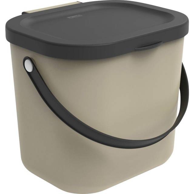 7610859212184 Rotho Albula Cappuccino - Waste Sorting Container - 6l Rotho
