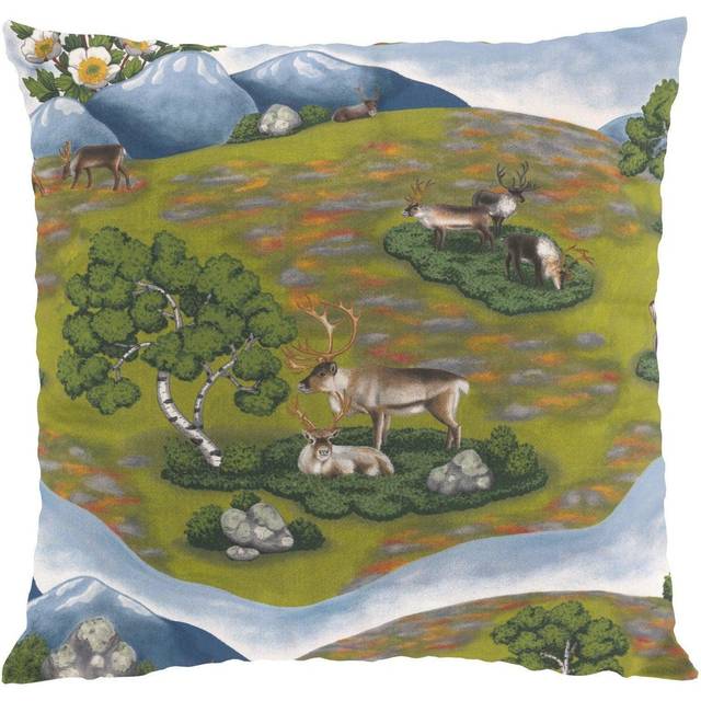 Arvidssons Textil Renvandring kuddfodral 47x47 cm Grön