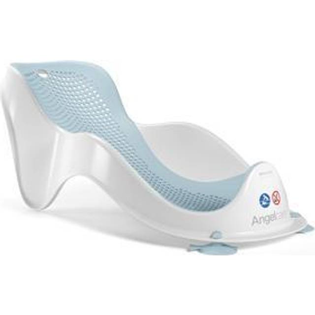 Angelcare Ergonomisk babybadstol Light Aqua, bekväm och mjuk liggyta, kan hängas upp