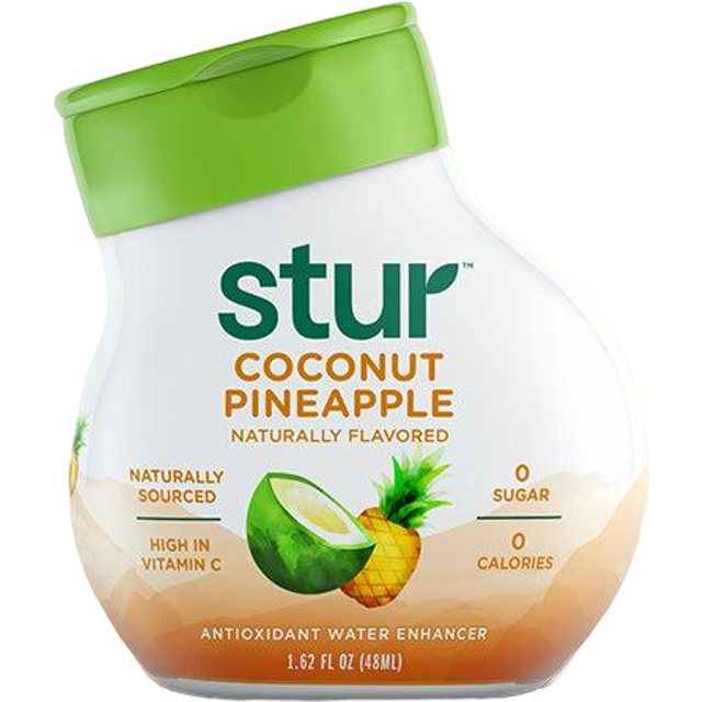Stur Liquid Water Enhancer Coconut Water Pineapple 1.1 fl oz