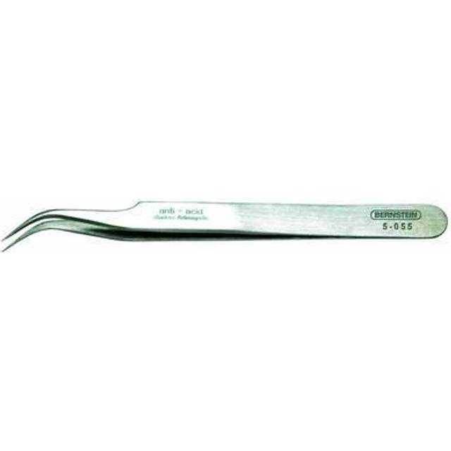 Bernstein Tools for Electronics SMD Pincet 7a SA Seglspids Bøjet - 120 mm