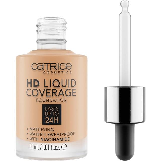 Catrice | HD Liquid Coverage Foundation | High & Natural Coverage | Vegan & Cruelty Free (042 | Sandy Rose)