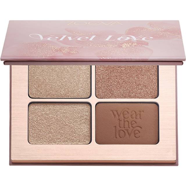 Zoeva Øjne Eye Shadow Velvet Love Eyeshadow Quad Palette Dreamy Rose Golden Eyes 6 g