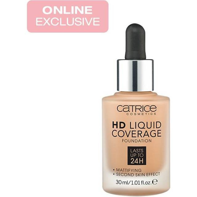 Catrice HD Liquid Coverage Foundation 24H Matujący Podkład Do Twarzy 035 - Natural Beige