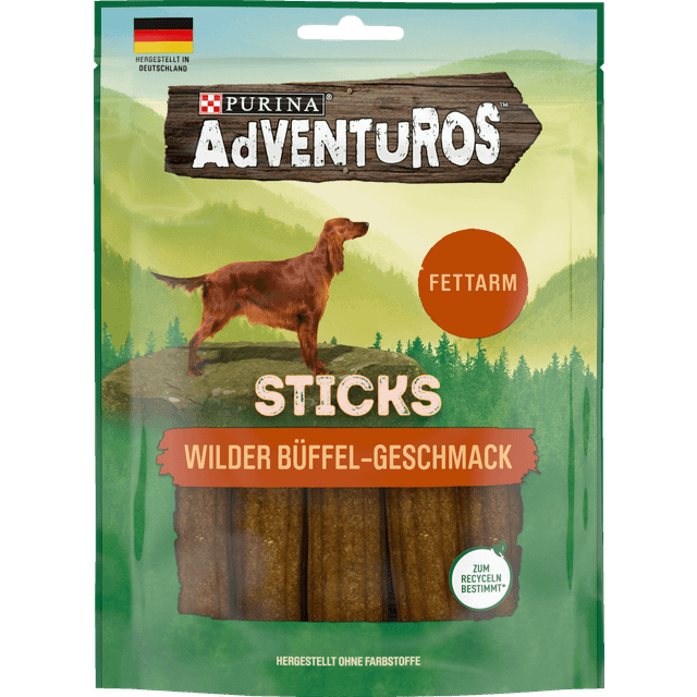 PURINA Adventuros Sticks Wild Buffalo - 120 g