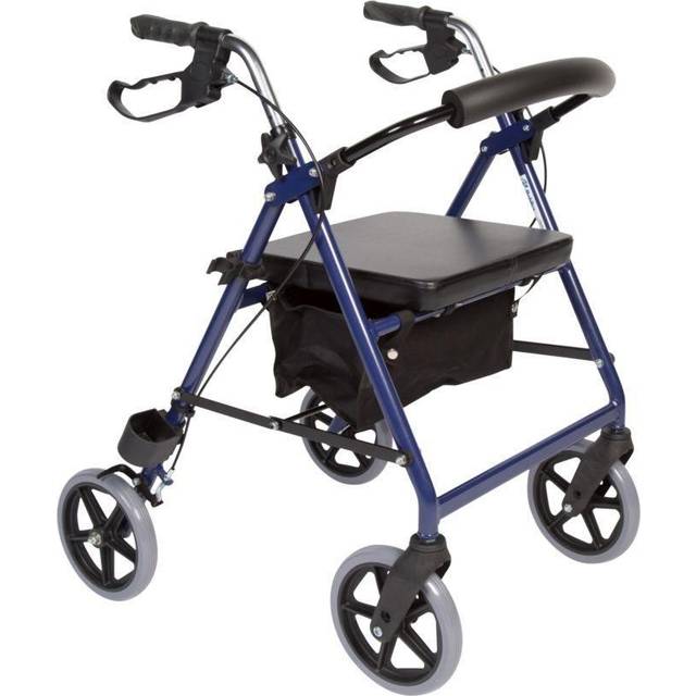 Impala extra bred rullator för inom- och utomhusbruk
